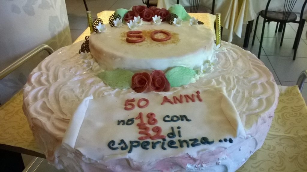 torta di compleanno al Maglio